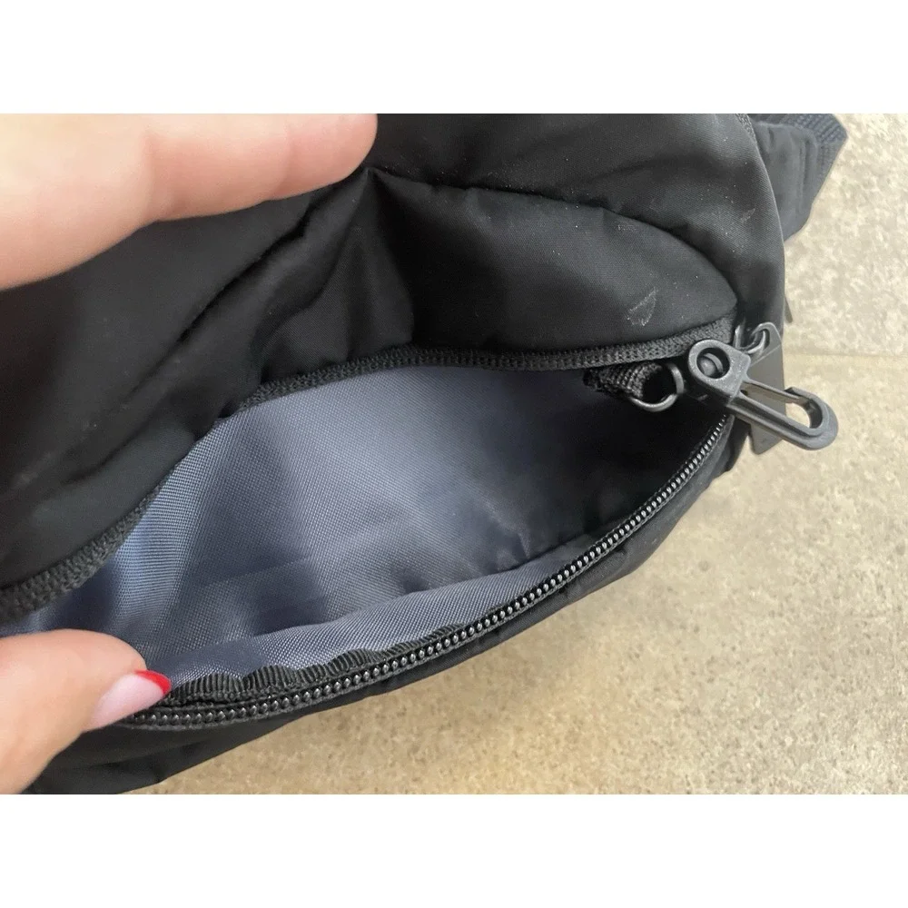 Adidas Originals National Waist Bag Fanny Pack Black White Key Clip
